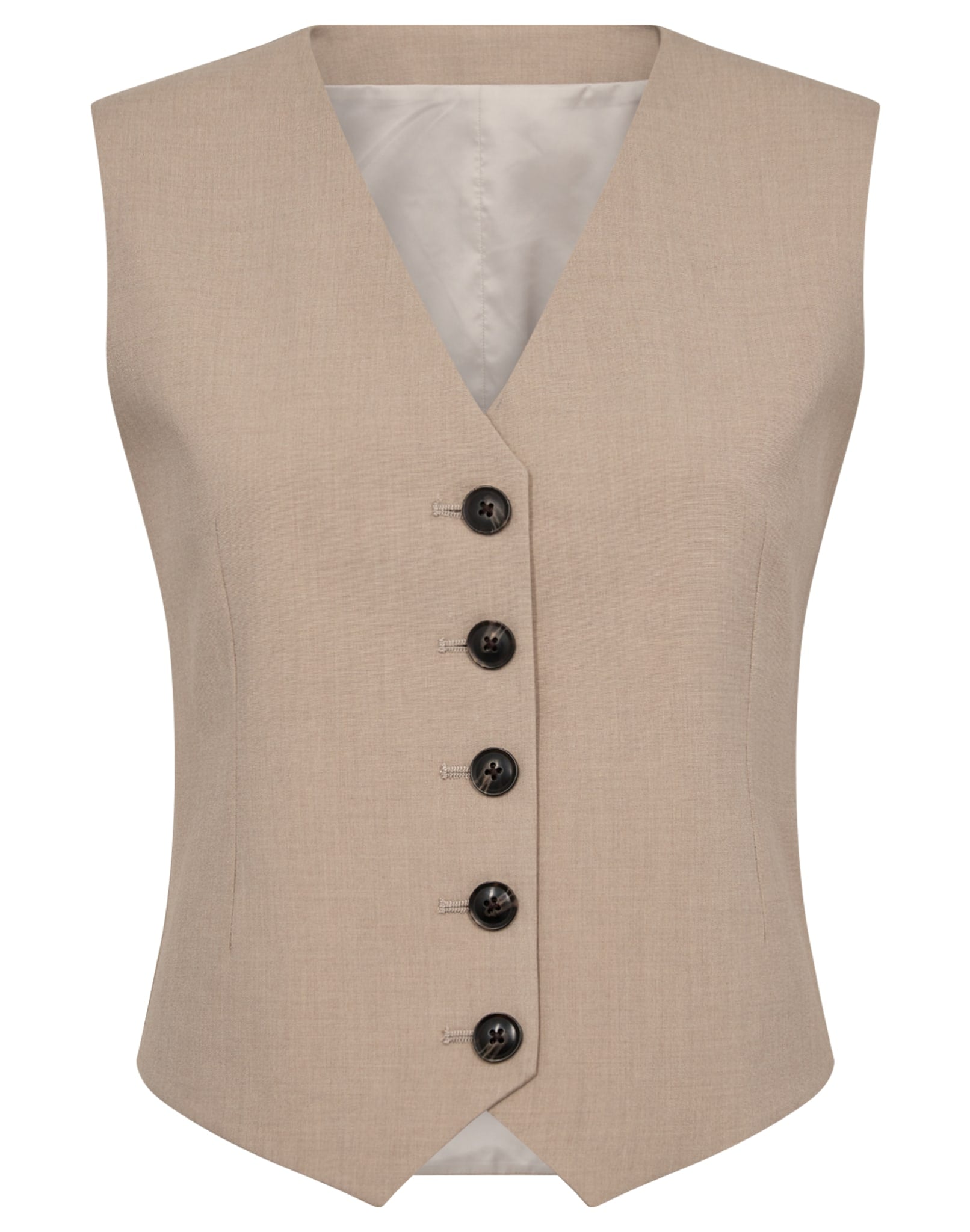 BS Decima Slim Fit Väst - Sand