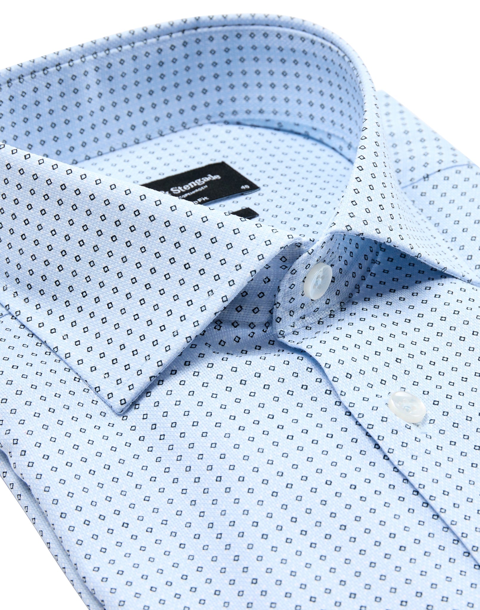 BS Vidil Modern Fit Skjorta - Ljusblå