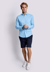 BS Gandia Casual Modern Fit Skjorta - Light Blue