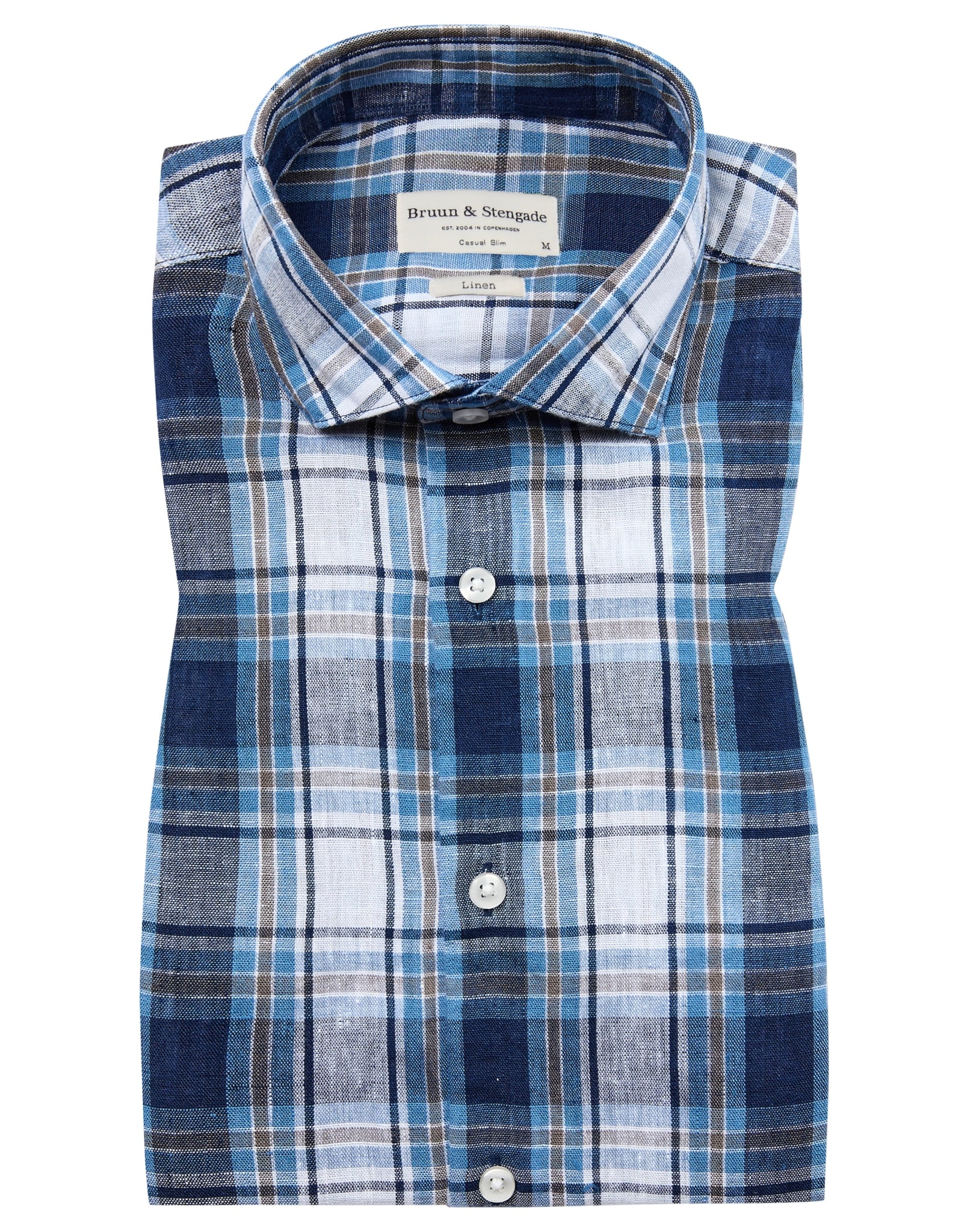 BS Getafe Casual Slim Fit Skjorta - Blå