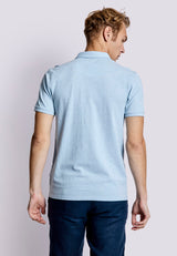BS Monir Regular Fit Piké - Sky