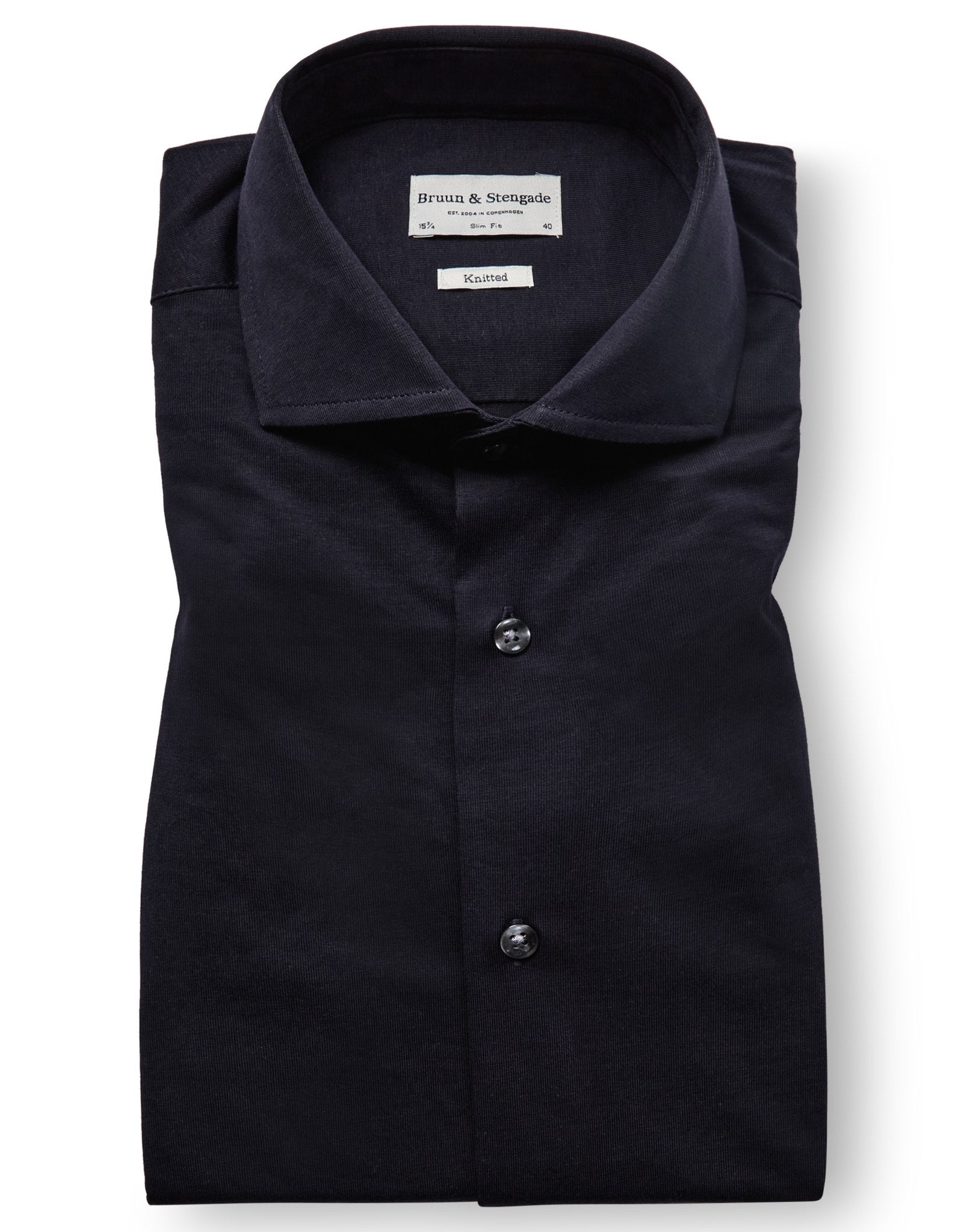 BS Miller Slim Fit Skjorta - Navy