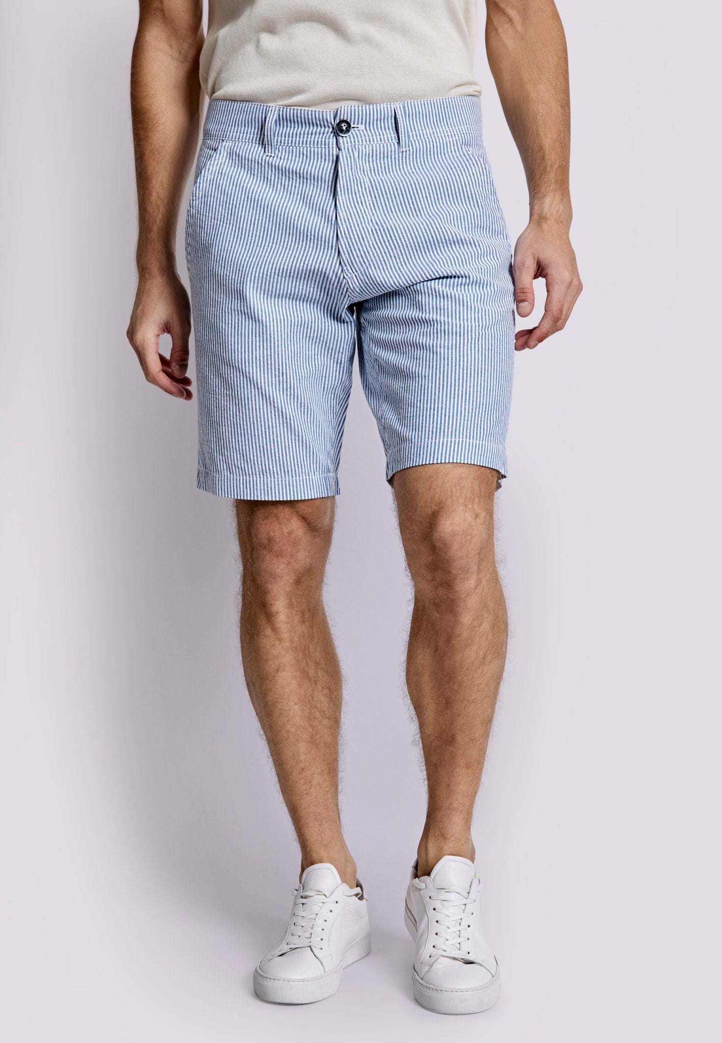 BS Alejandro Regular Fit Shorts - Blue/White