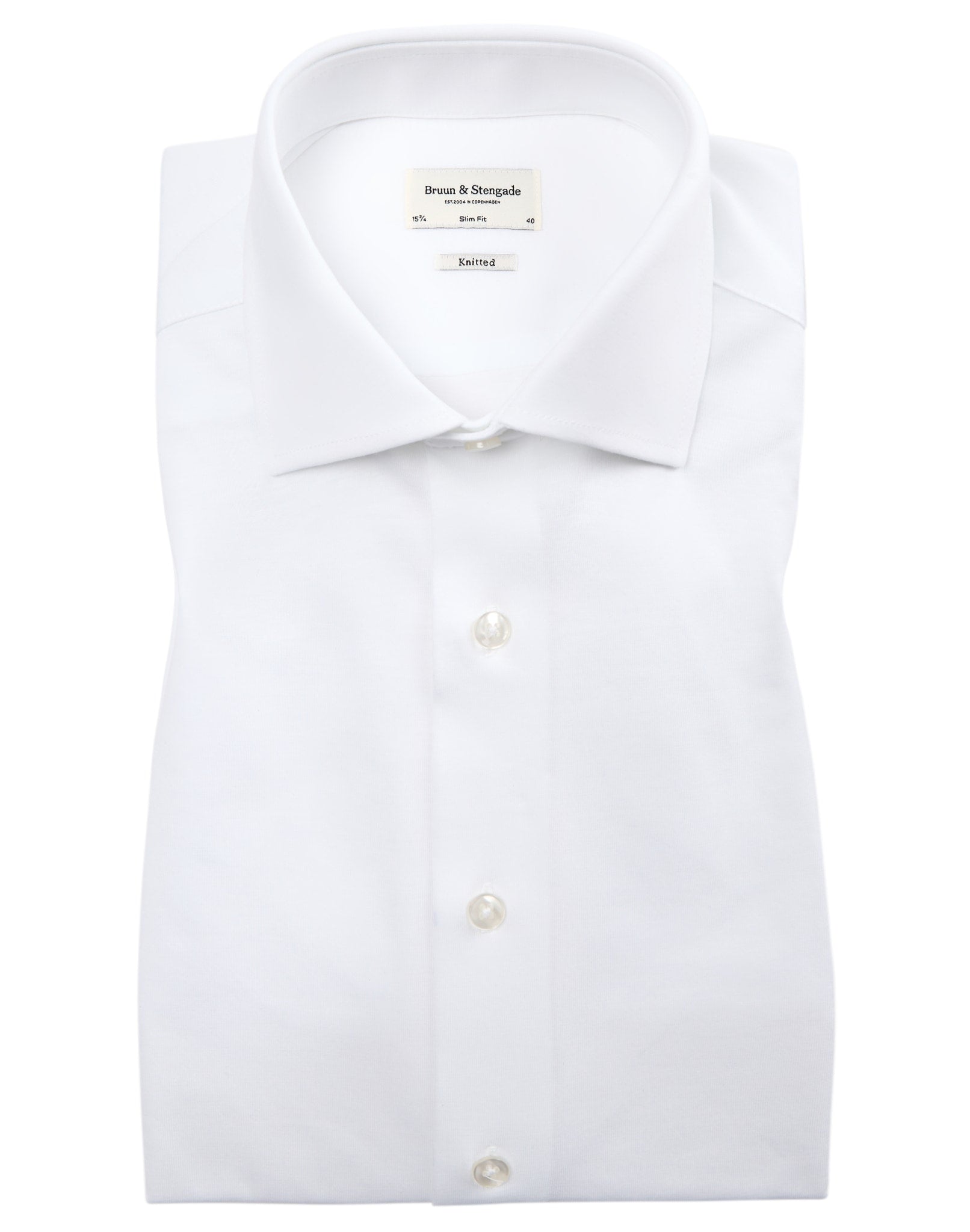 BS Miller Slim Fit Skjorta - White