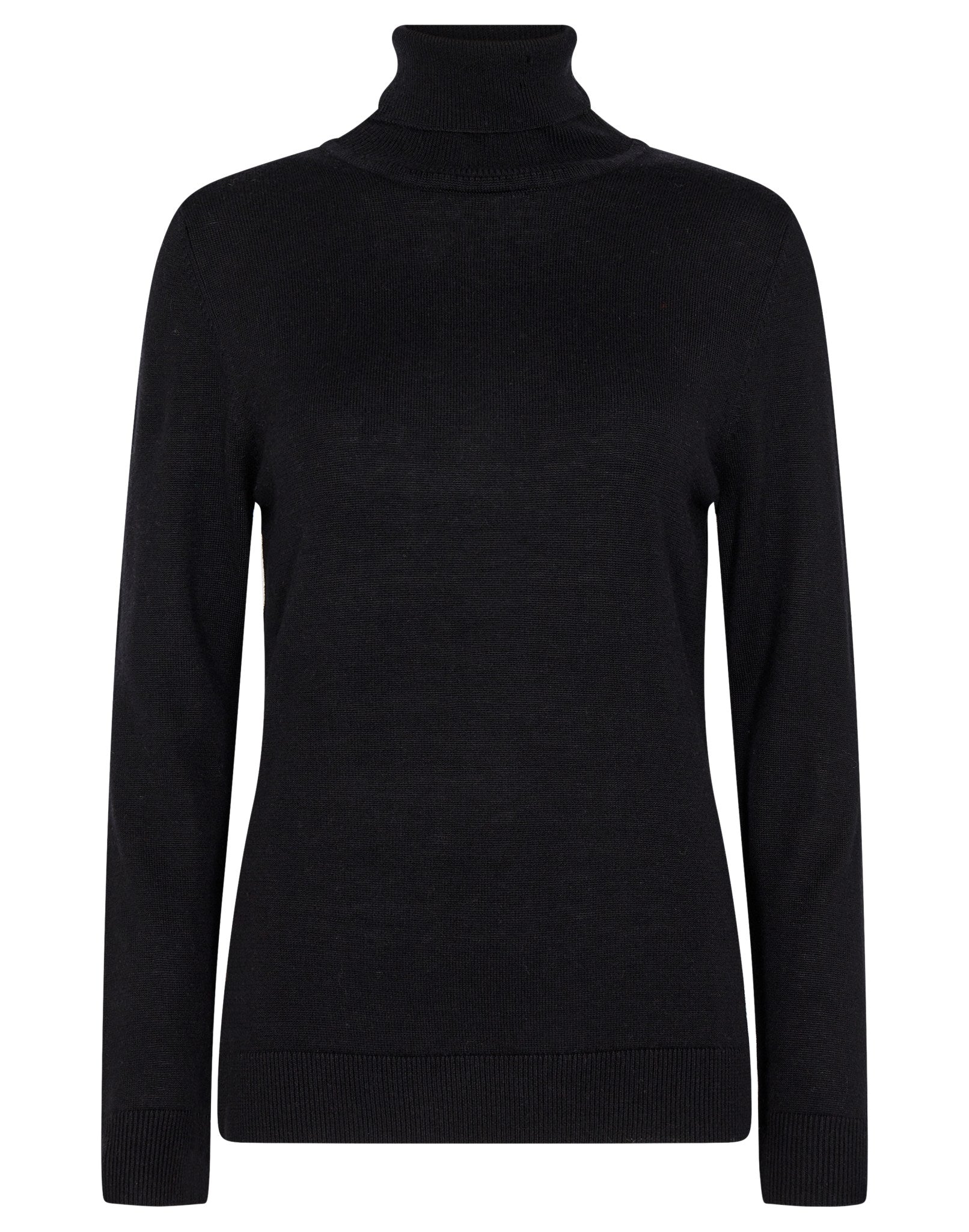 BS Valeria Regular Fit Stickat - Black