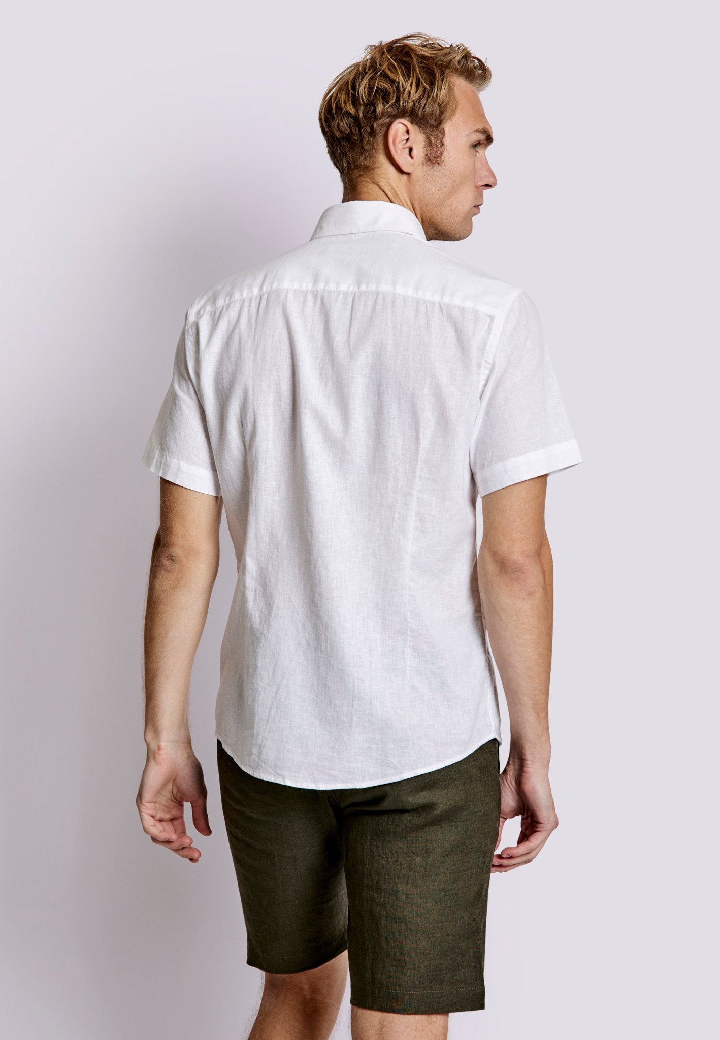 BS Gandia Casual Modern Fit Skjorta - White