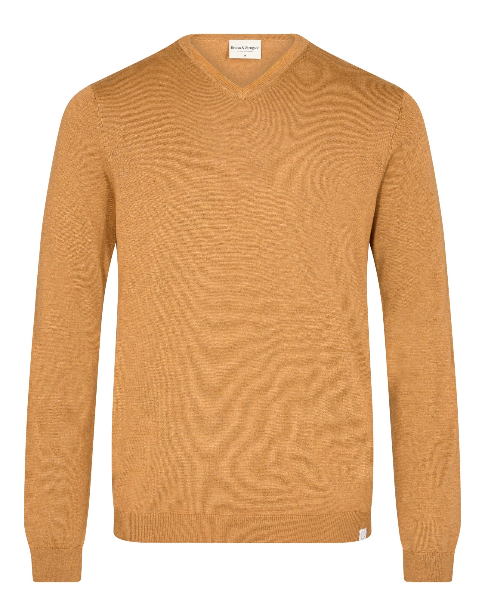 BS Armando Regular Fit Stickad Tröja - Tan