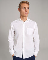 BS Ricciardo Casual Slim Fit Skjorta - White