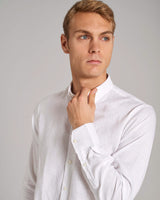 BS Sainz Casual Slim Fit Skjorta - White