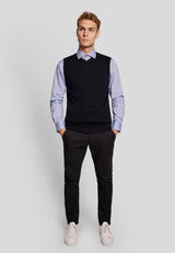 BS Merkur regular fit Sticka - Navy