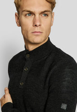 BS Elliot regular fit Sticka - Charcoal