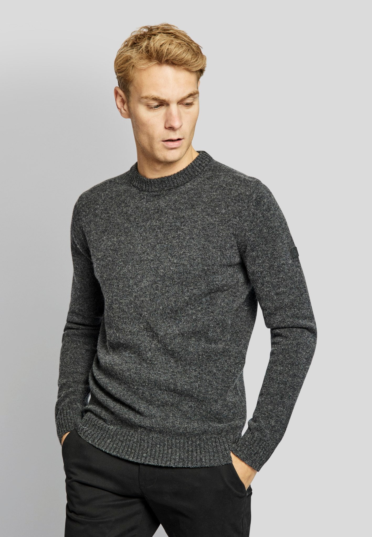 BS Hugo regular fit Tröja - Grå