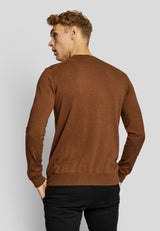 BS Milas regular fit Sticka - Tobacco