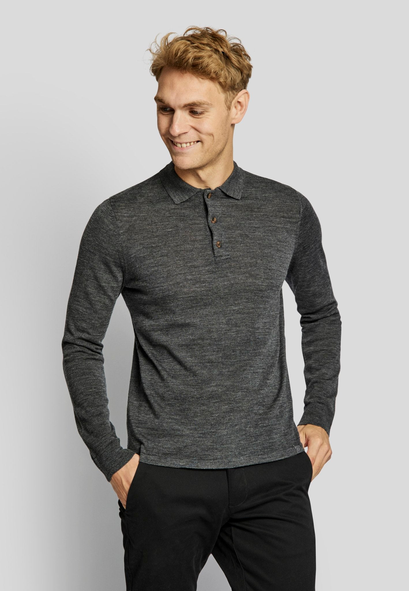 BS Loui regular fit Tröja - Grå