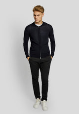 BS August regular fit Sticka - Navy