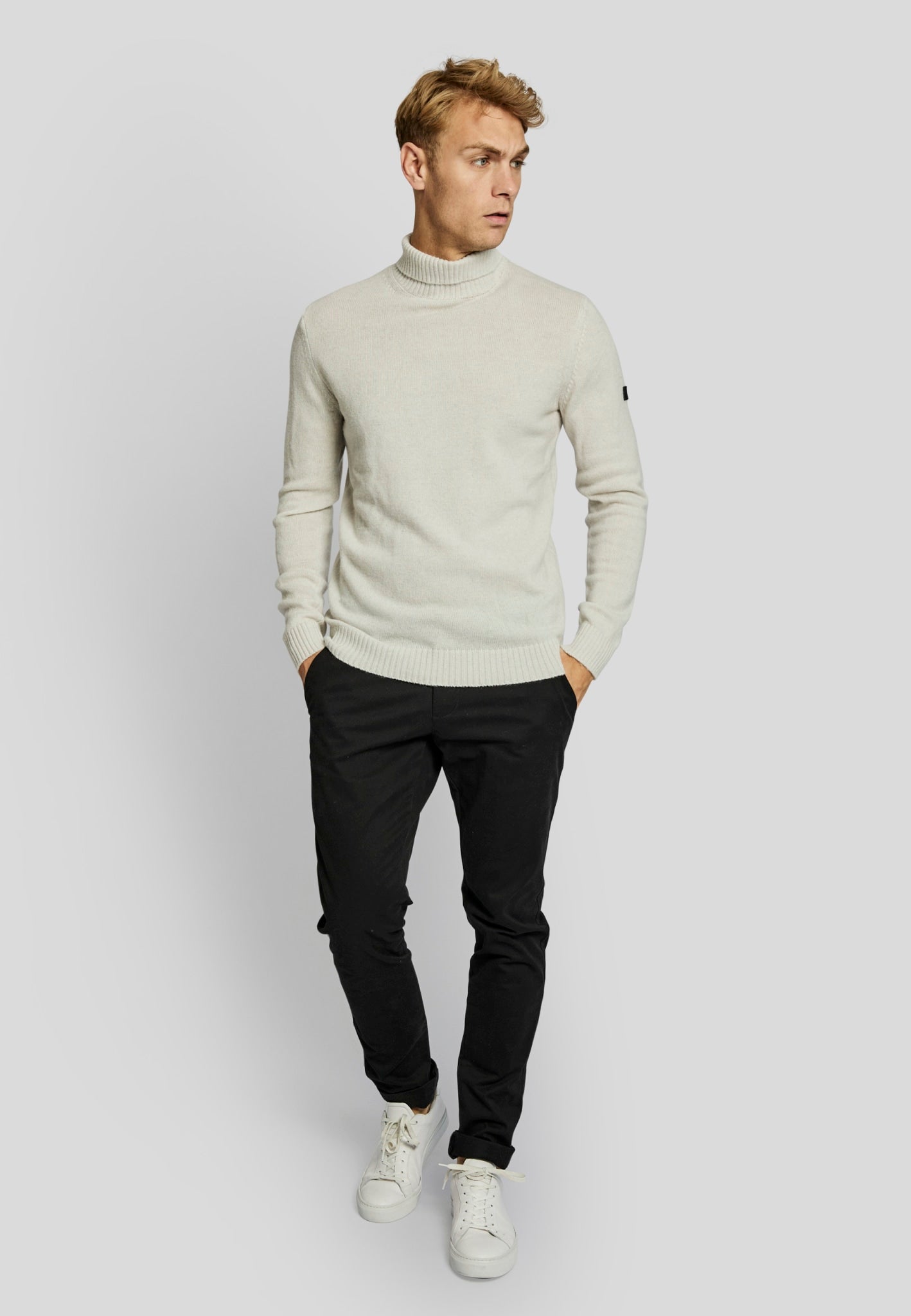 BS Villum regular fit Stickad tröja - Kit