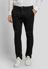 BS Oscar slim fit chinos - Black