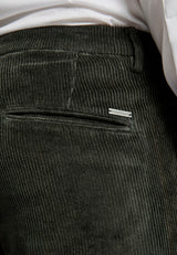 BS Alfred slim fit chinos - Green