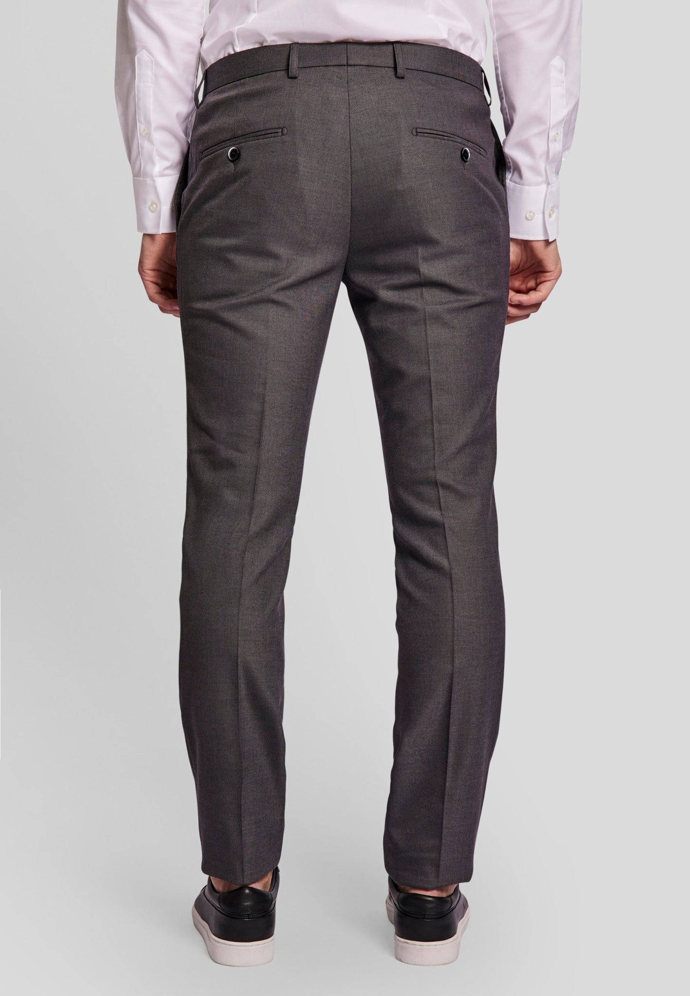 BS Skiathos slim fit Suit Byxor - Grey