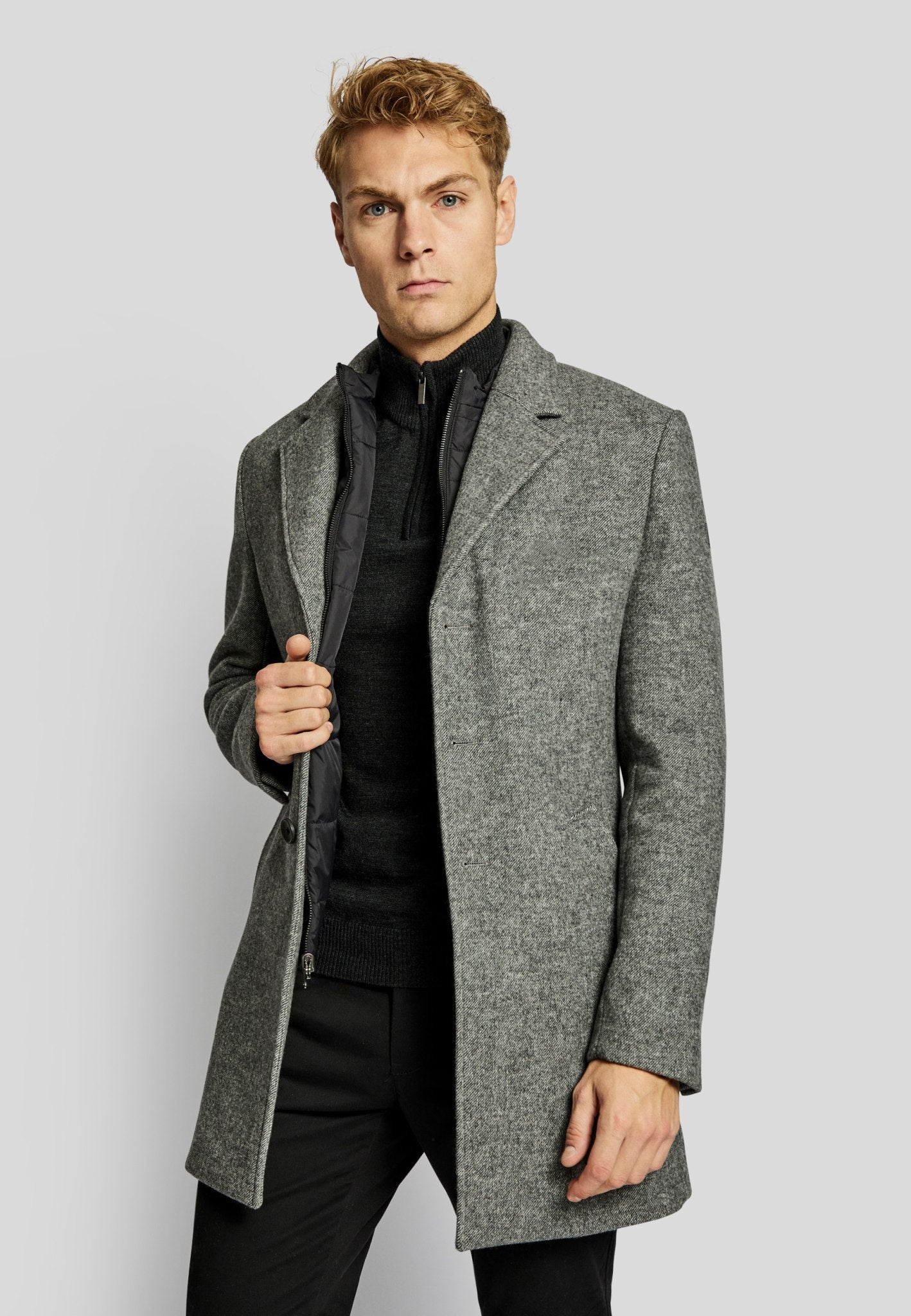 BS Kingston slim fit Rock - Grey