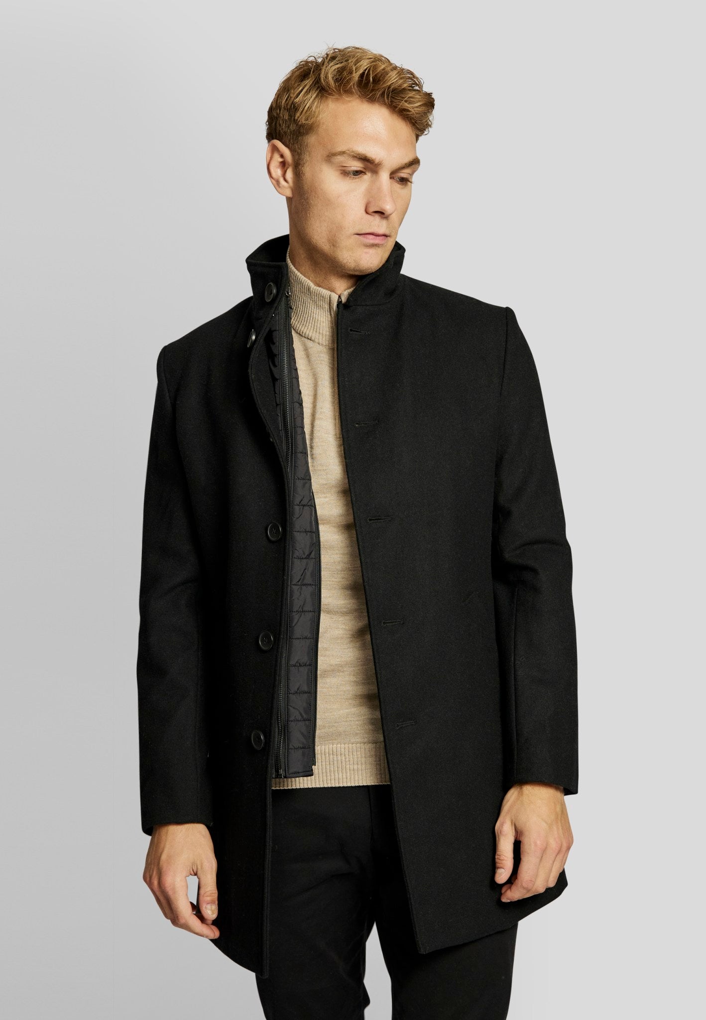 BS Ontario slim fit Kappa - Black