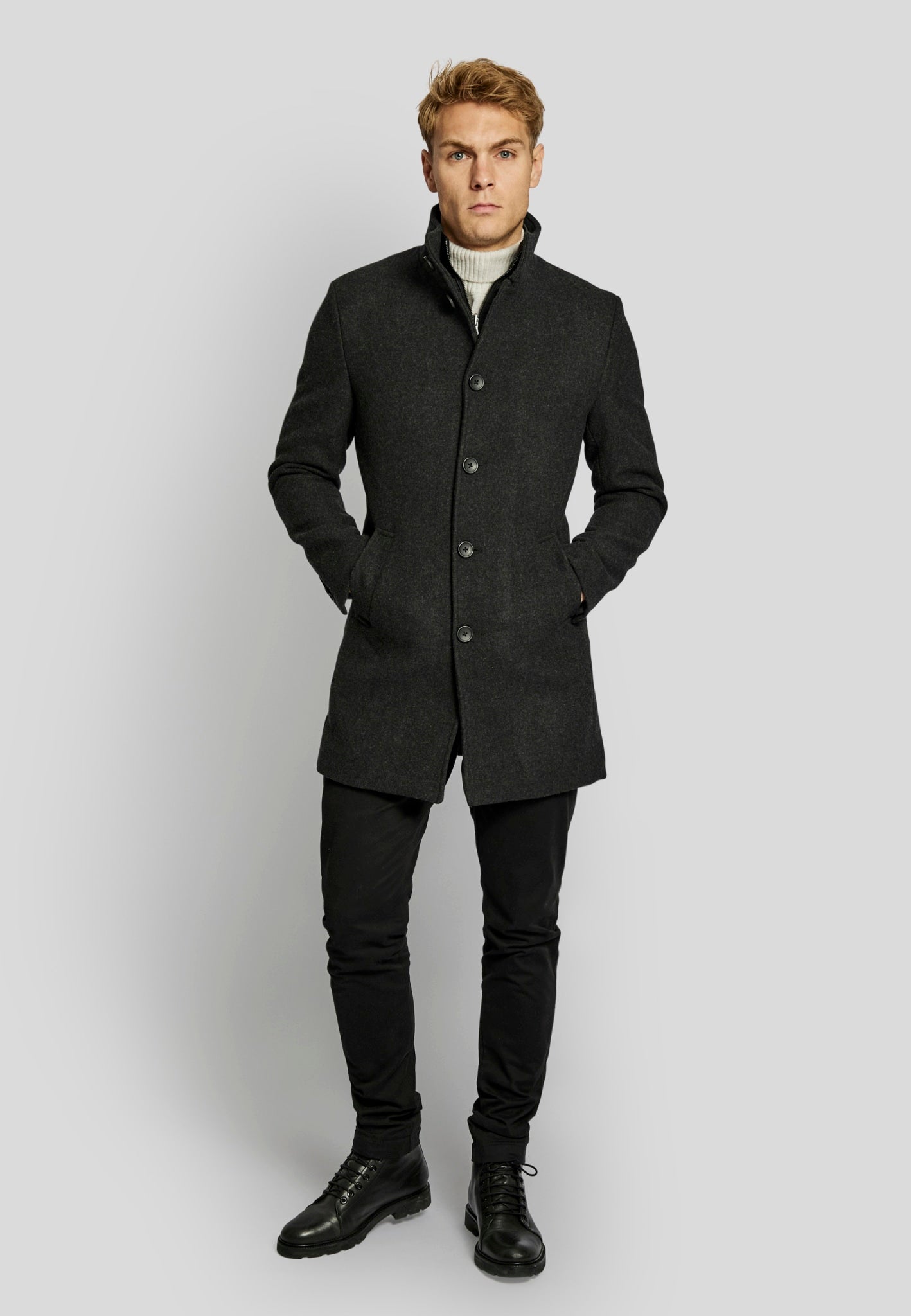 BS Ontario slim fit Rock - Charcoal