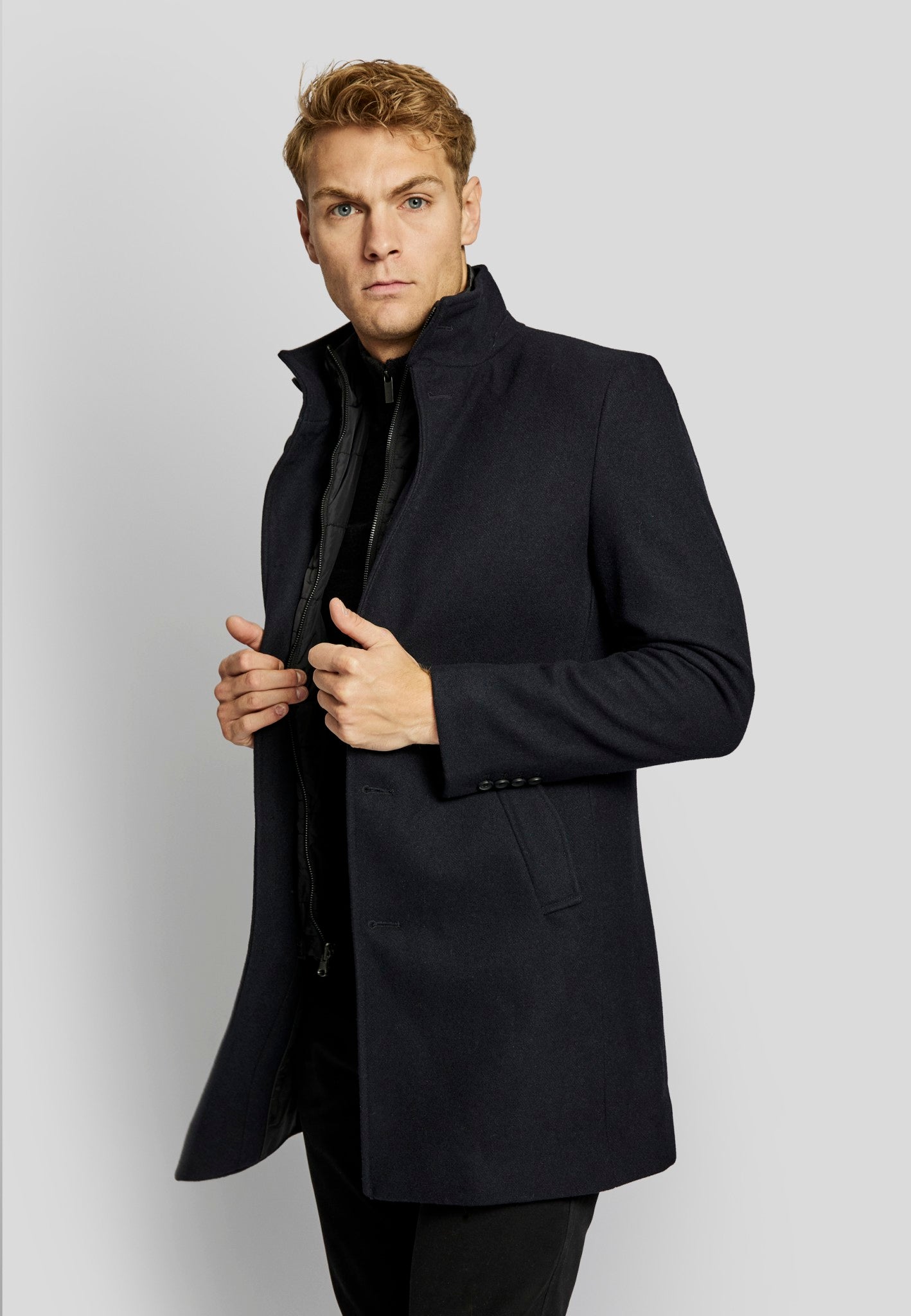 BS Ontario slim fit Kappa - Marinblå