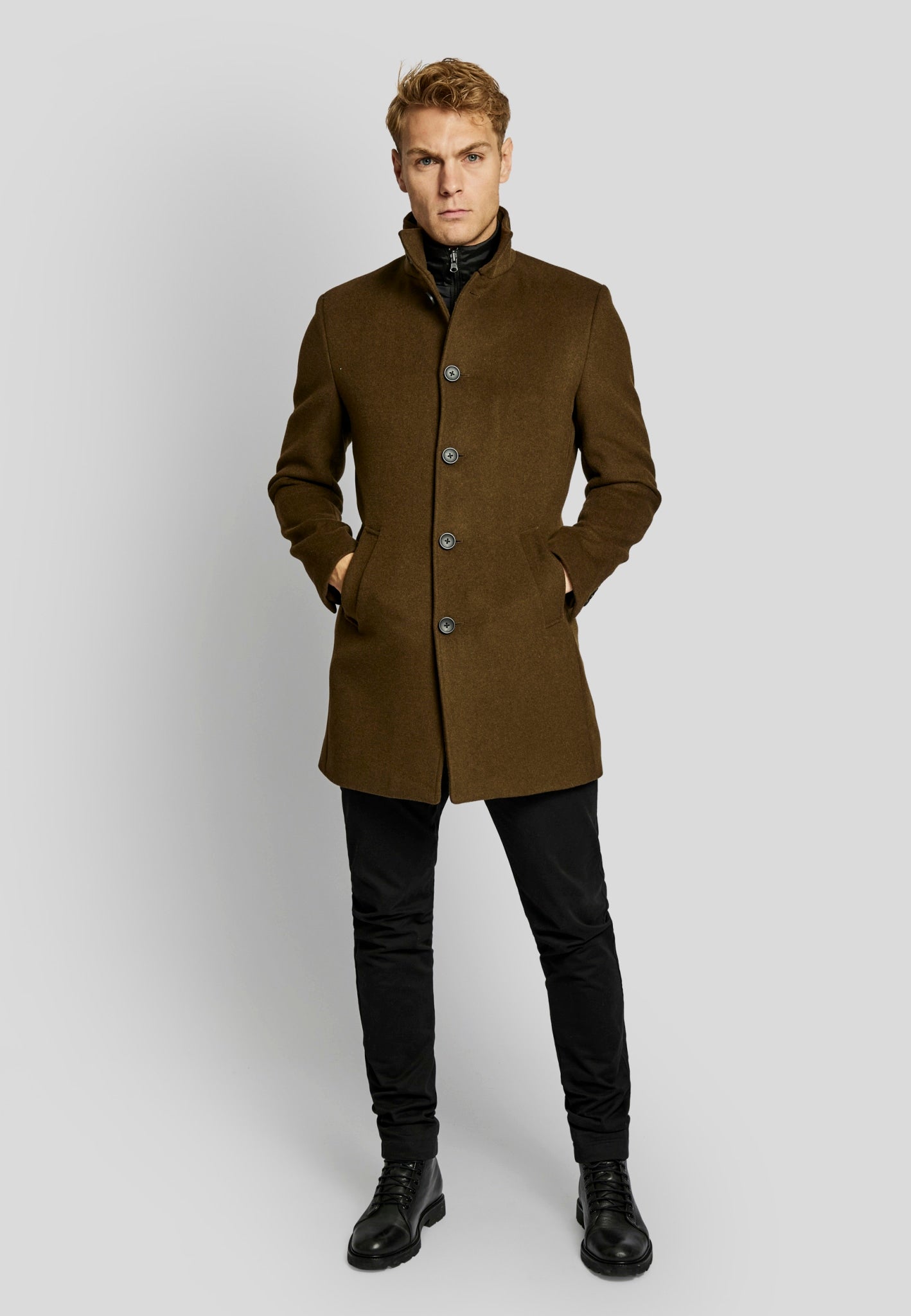 BS Ontario slim fit Kappa - Tobacco