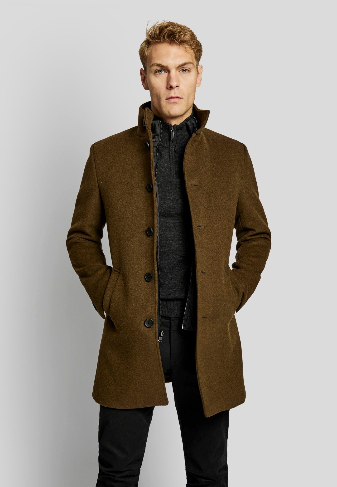 BS Ontario slim fit Kappa - Tobacco