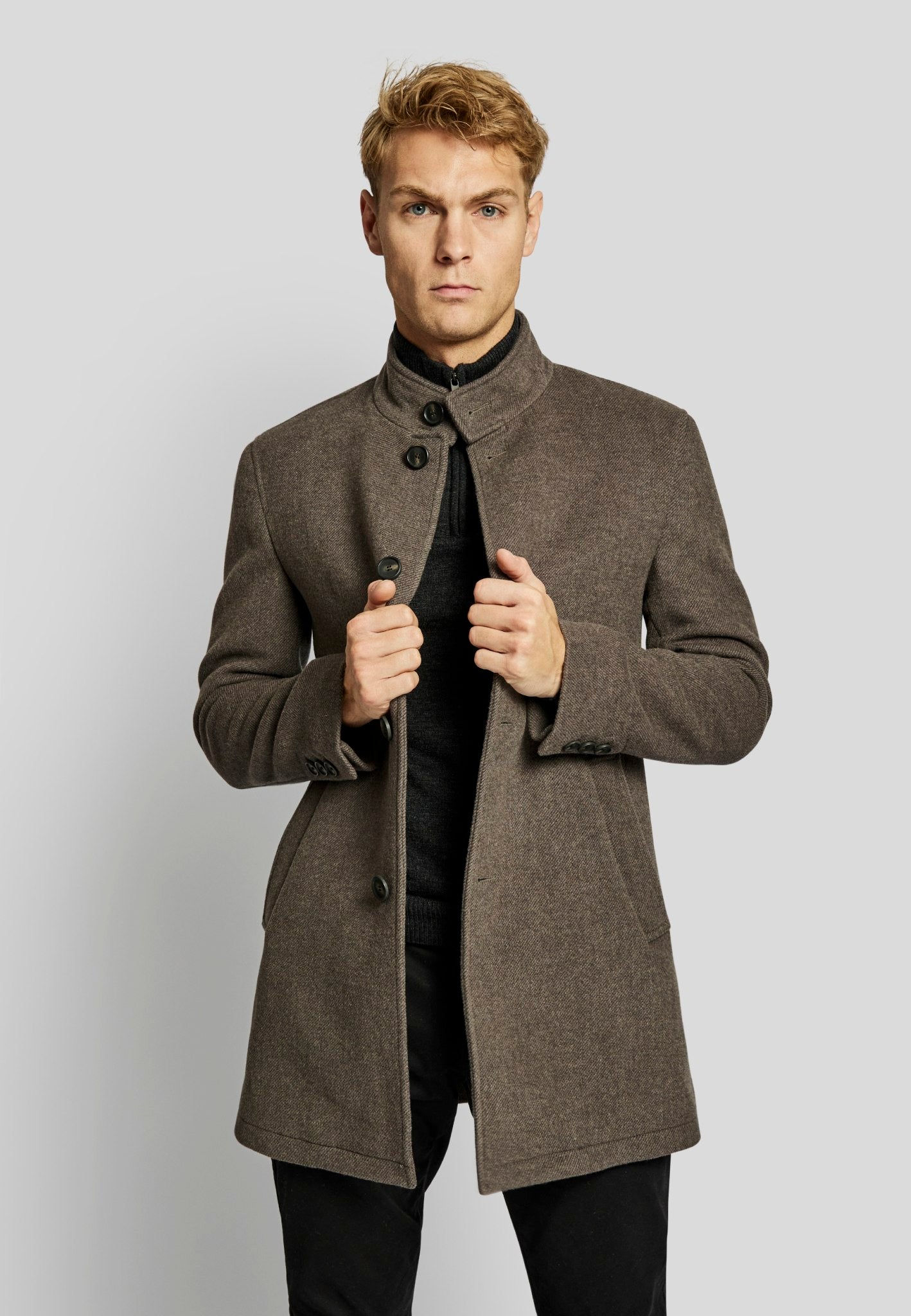 BS Alberta slim fit kappa - Brown