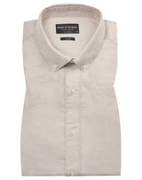 BS Carlos Casual Modern Fit Skjorta - Sand