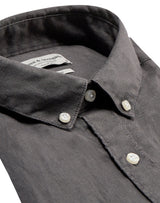 BS Sainz Casual Slim Fit Skjorta - Charcoal