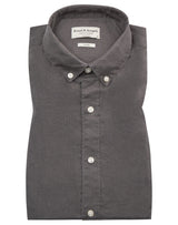 BS Sainz Casual Slim Fit Skjorta - Charcoal