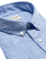 BS Sainz Casual Slim Fit Skjorte - Light Blue