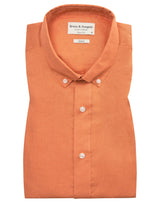 BS Sainz Casual Slim Fit Skjorta - Orange