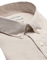 BS Sainz Casual Slim Fit Skjorta - Sand