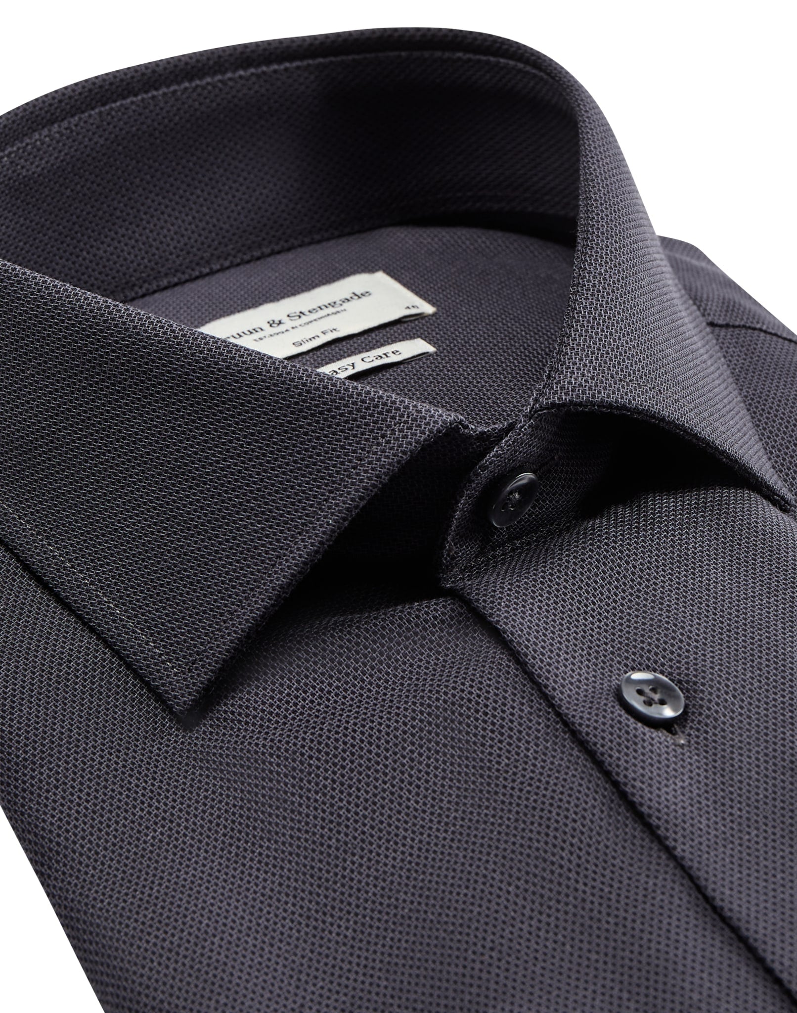 BS Dumo slim fit Skjorta - Charcoal