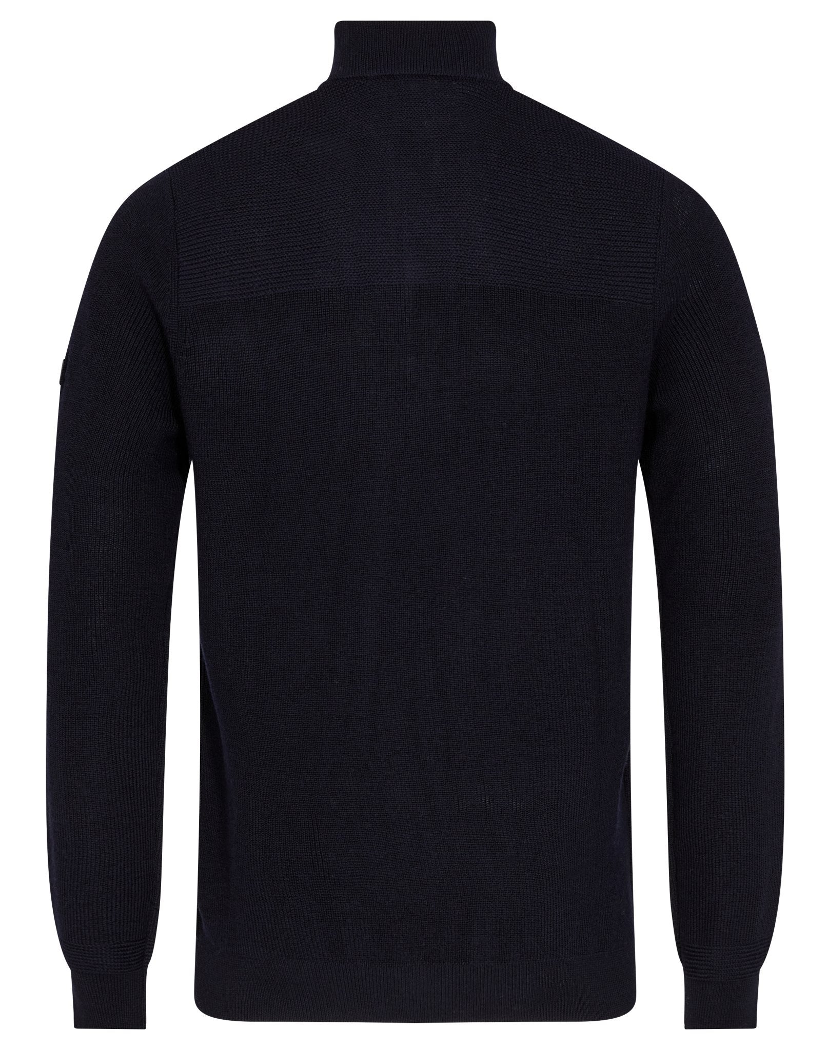 BS Elliot regular fit Strik - Marinblå