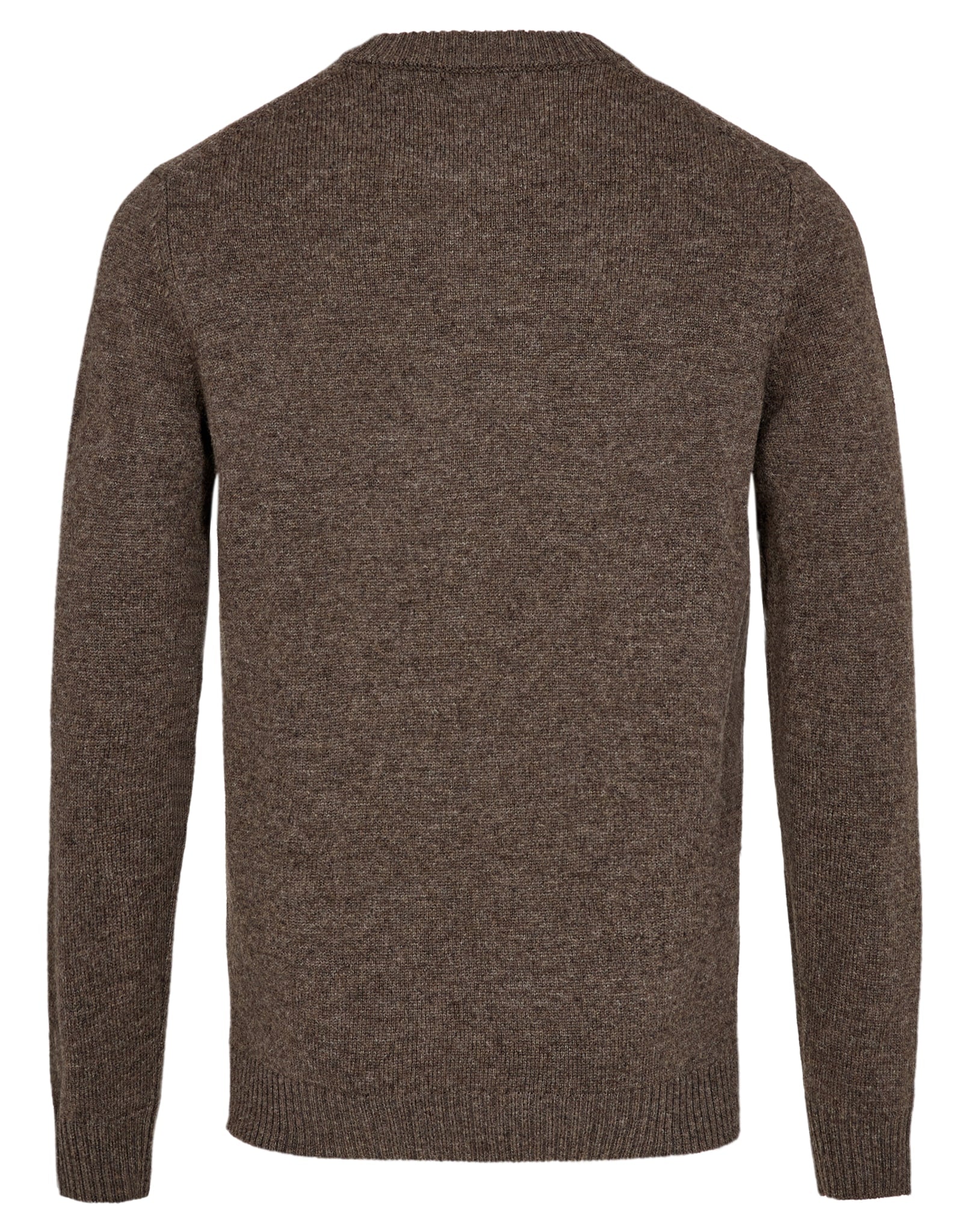 BS Hugo regular fit Stickad tröja - Brown