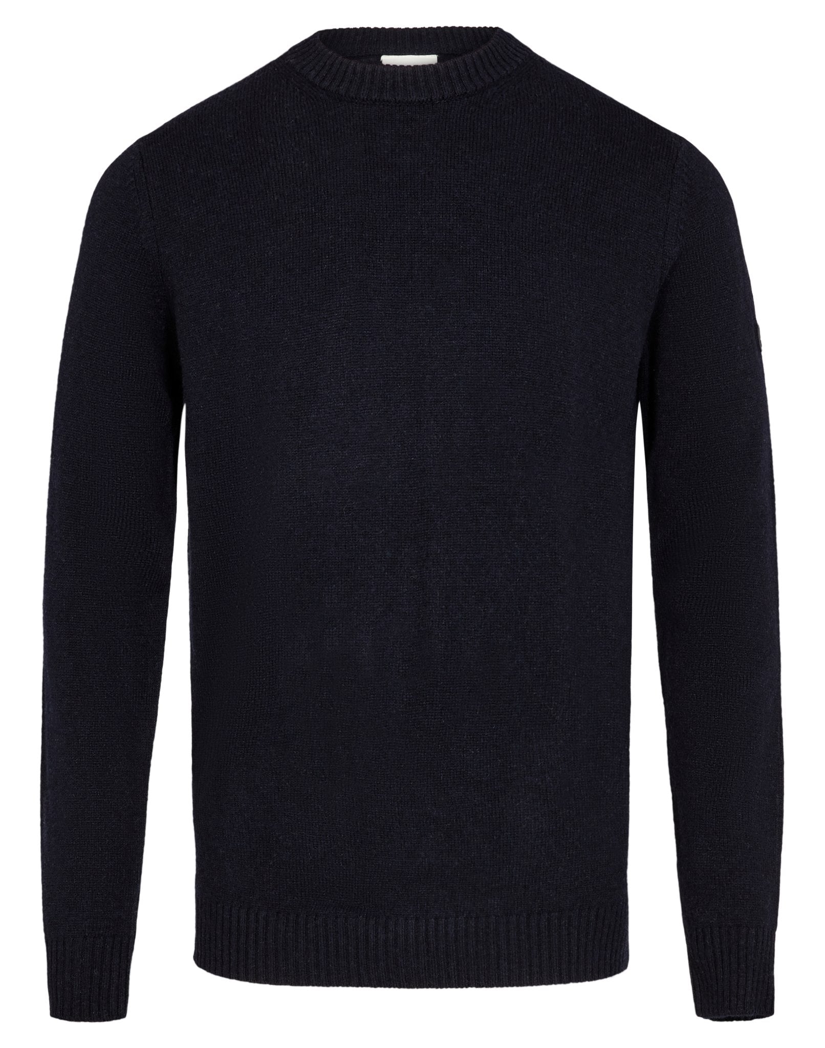 BS Hugo regular fit Stickad tröja - Marinblå