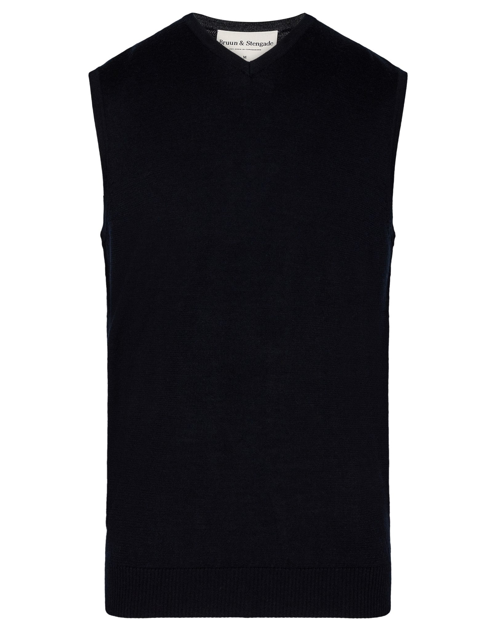 BS Merkur regular fit Stickad tröja - Navy