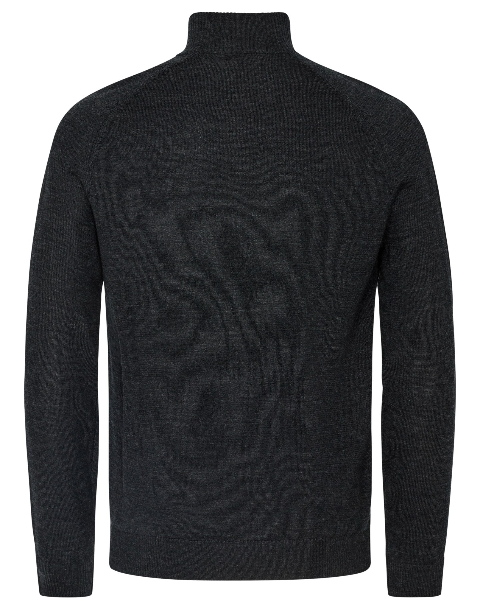 BS Pelle regular fit Stickad tröja - Charcoal