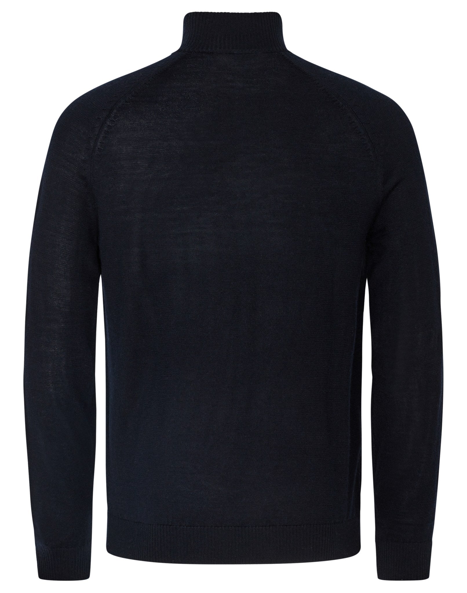BS Pelle regular fit Stickad tröja - Marinblå
