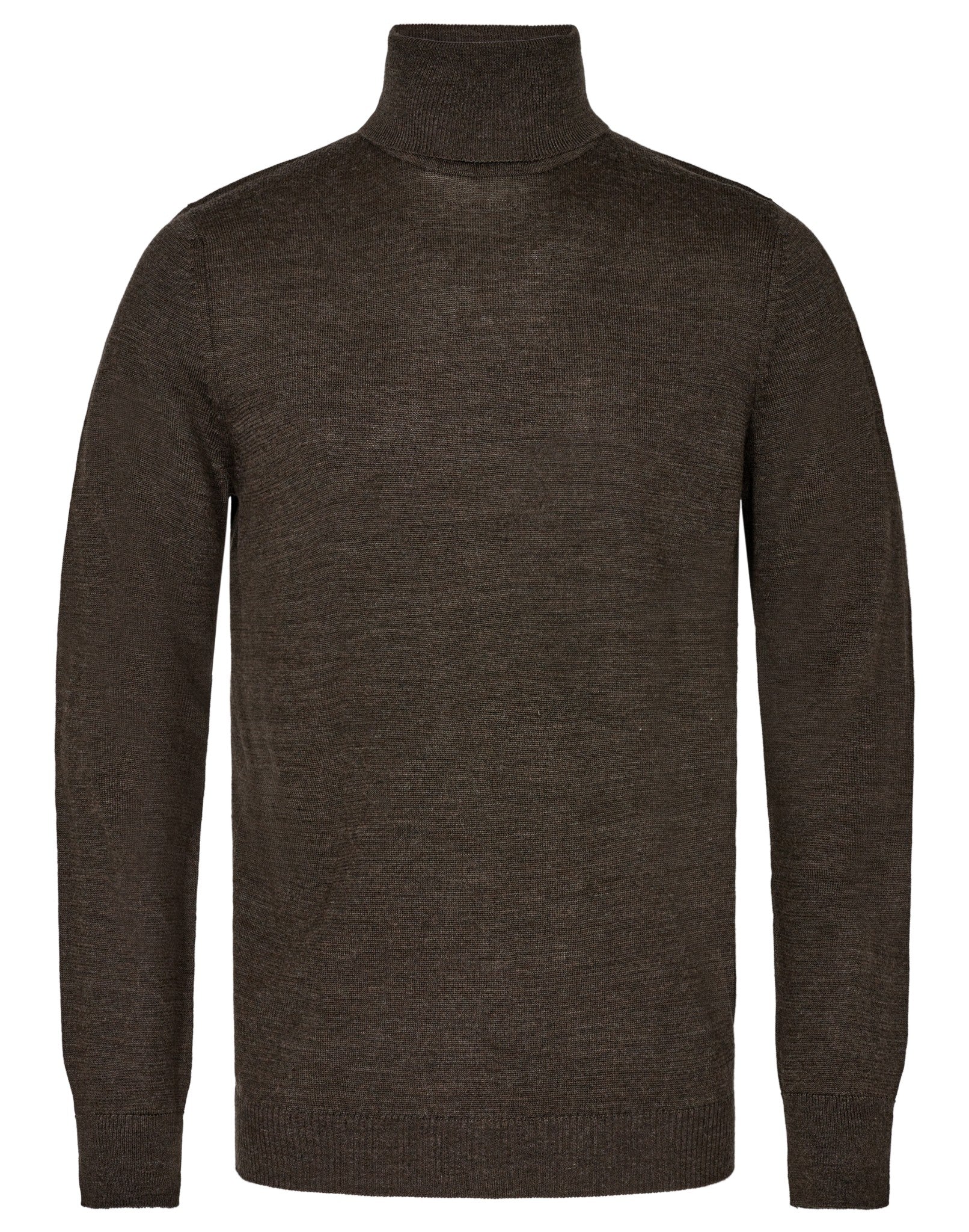 BS Saturn regular fit Stickad tröja - Brown