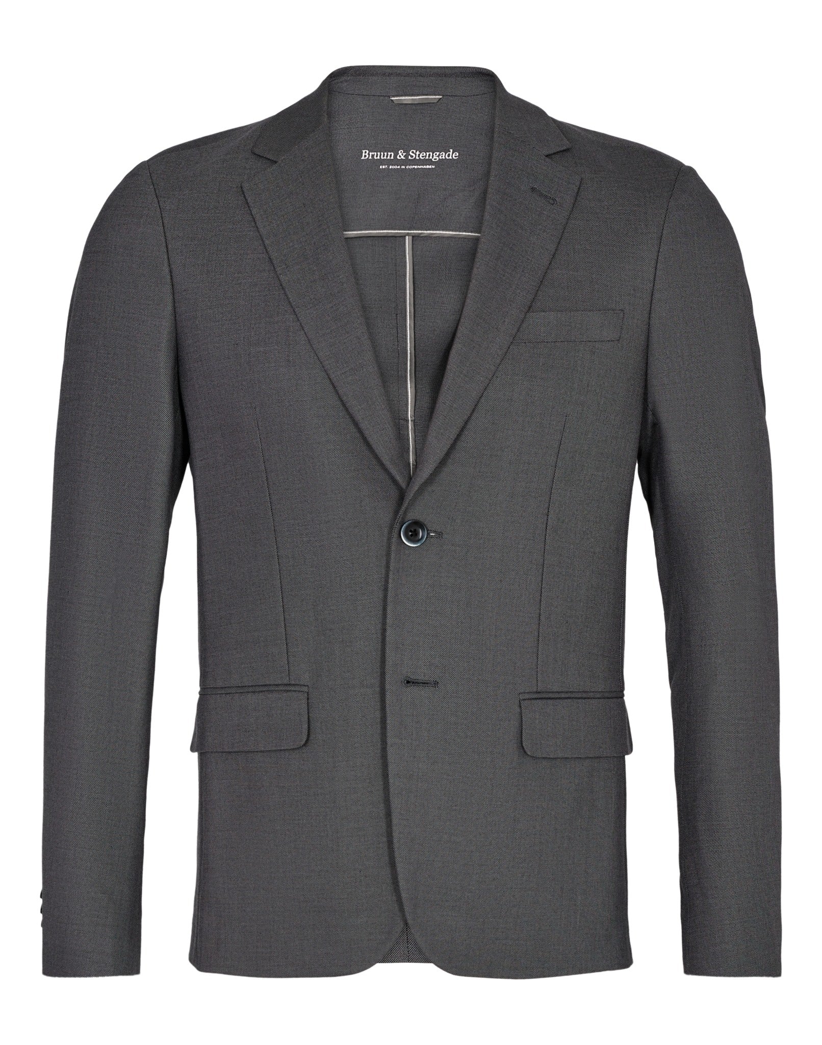 BS Skiathos slim fit kavaj - Grey