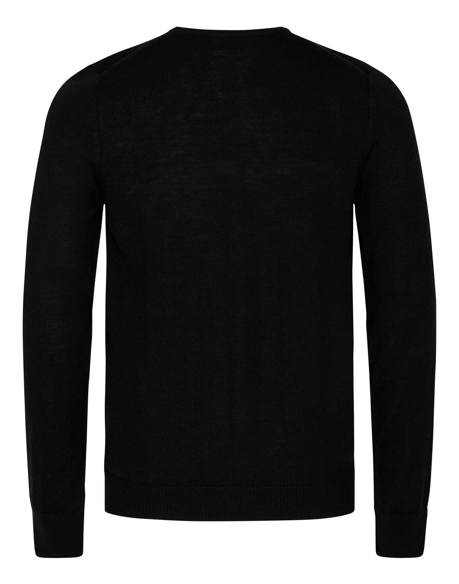 BS Uranus regular fit stickad tröja - Black