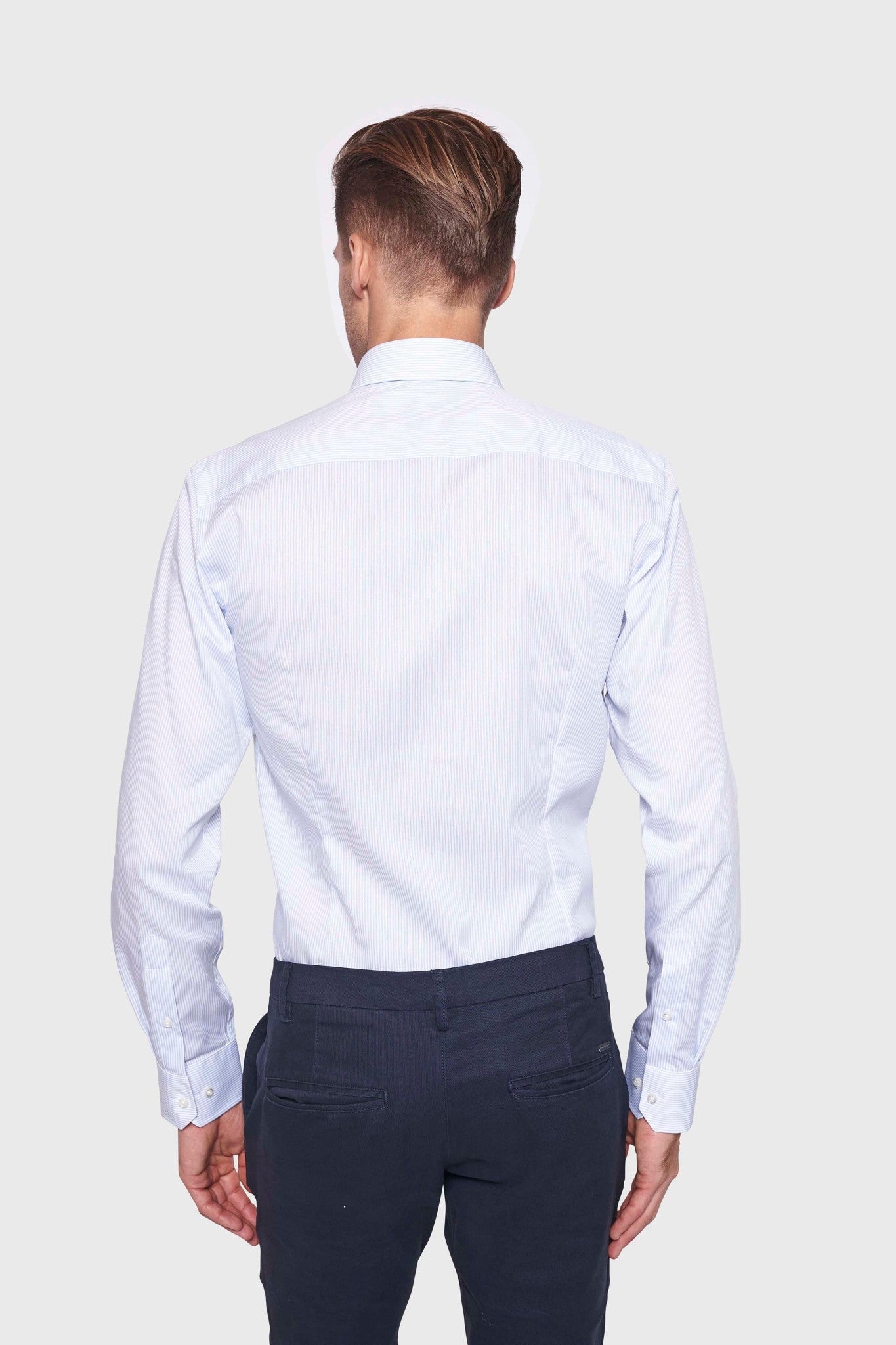 BS Becker Modern Fit Skjorta Ljusblå - Ljusblå