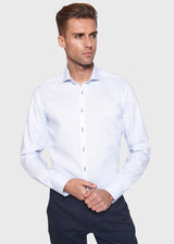 BS Durber Slim Fit Skjorta Ljusblå - Light Blue