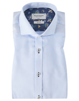 BS Durber Slim Fit Skjorta Ljusblå - Light Blue