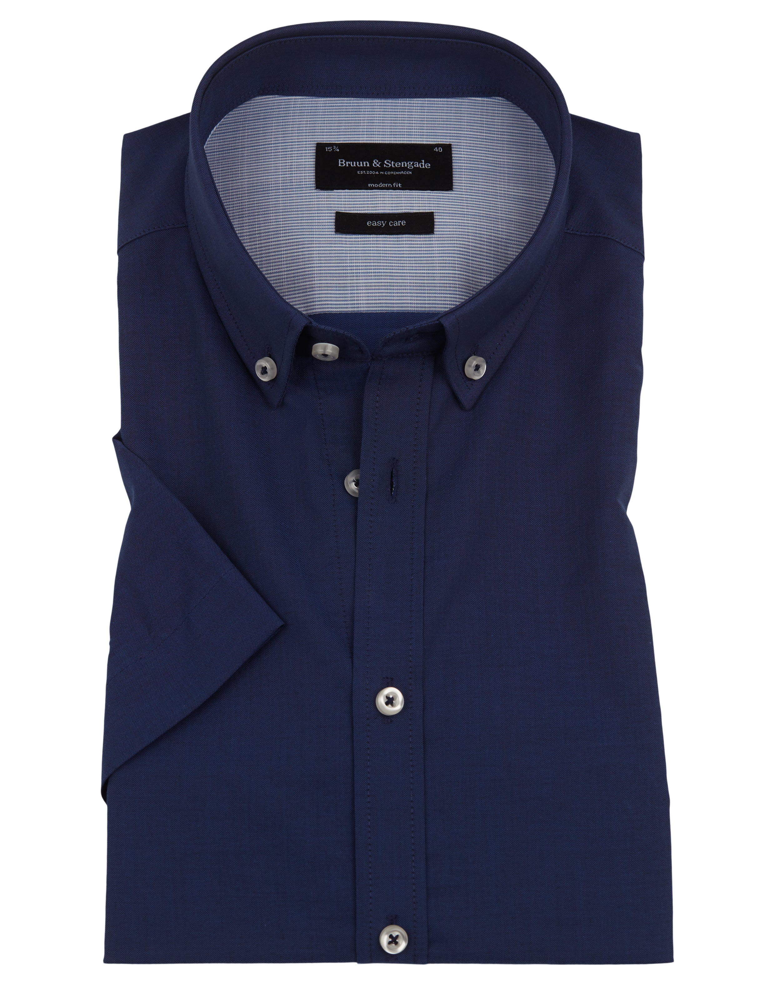 BS Kenneth Modern Fit Skjorta Dark Blue